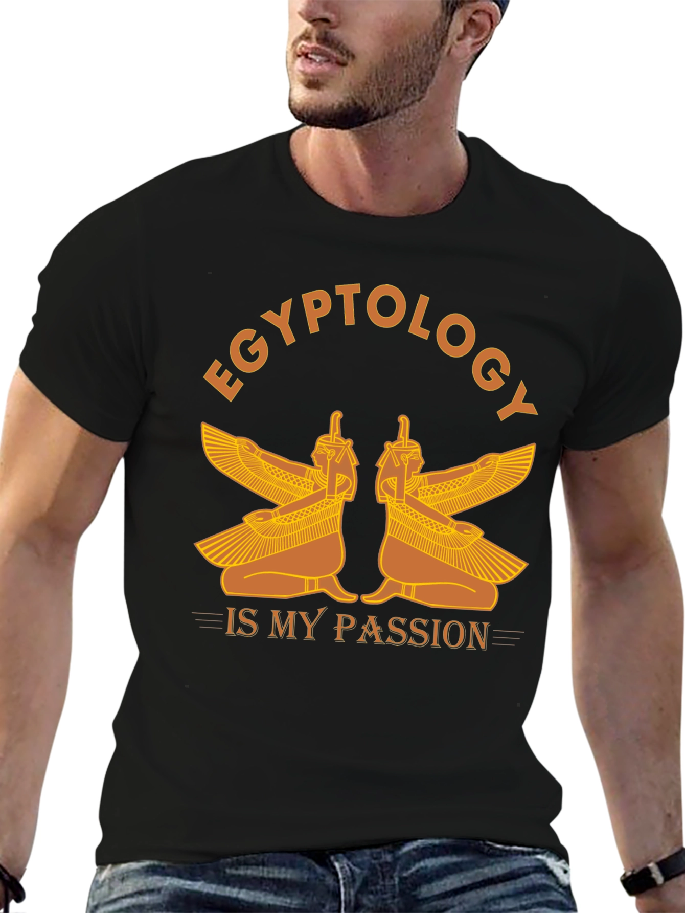 Egyptology Passion T-Shirt - Unique Graphic Tee