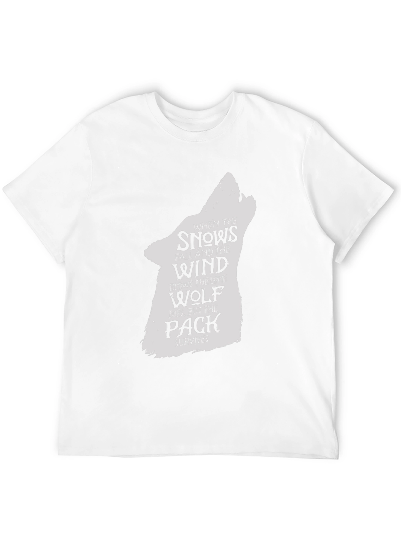 Lone Wolf Pack T-Shirt - Game of Thrones Style