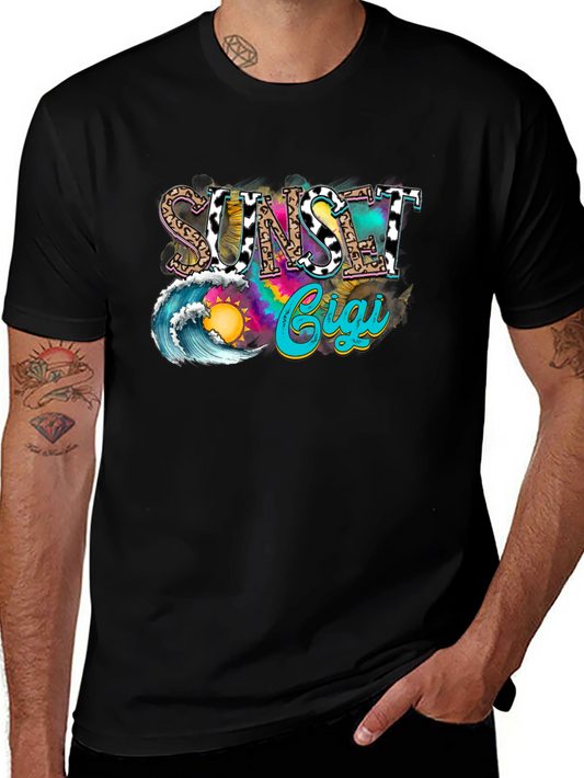 Sunset Gigi Graphic Tee