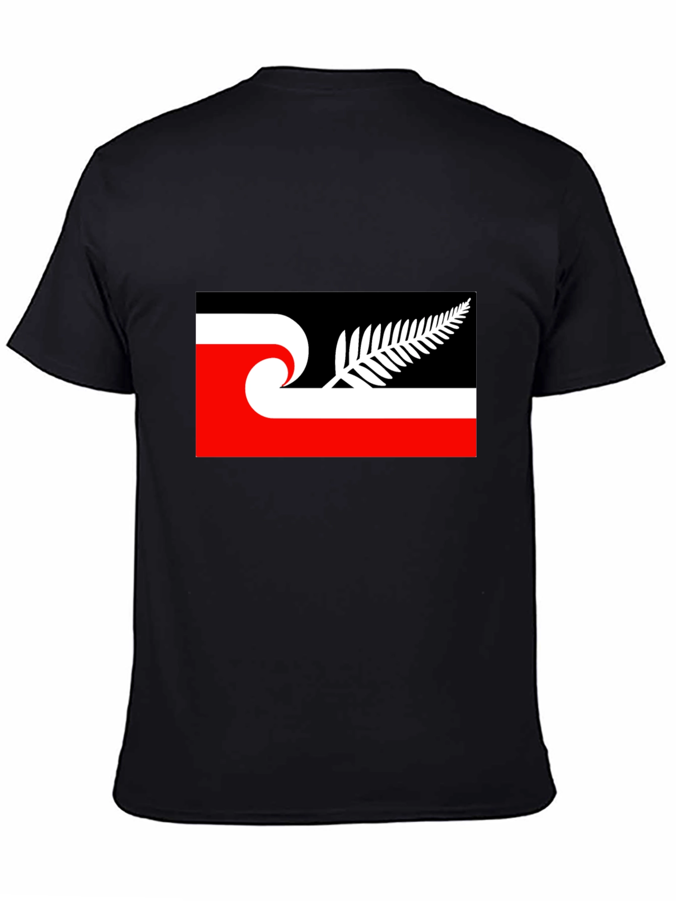 New Zealand Māori Tino Rangatiratanga Flag Black T-Shirt