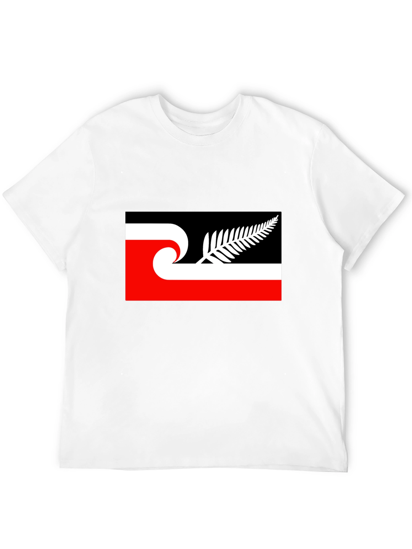 New Zealand Māori Tino Rangatiratanga Flag Black T-Shirt