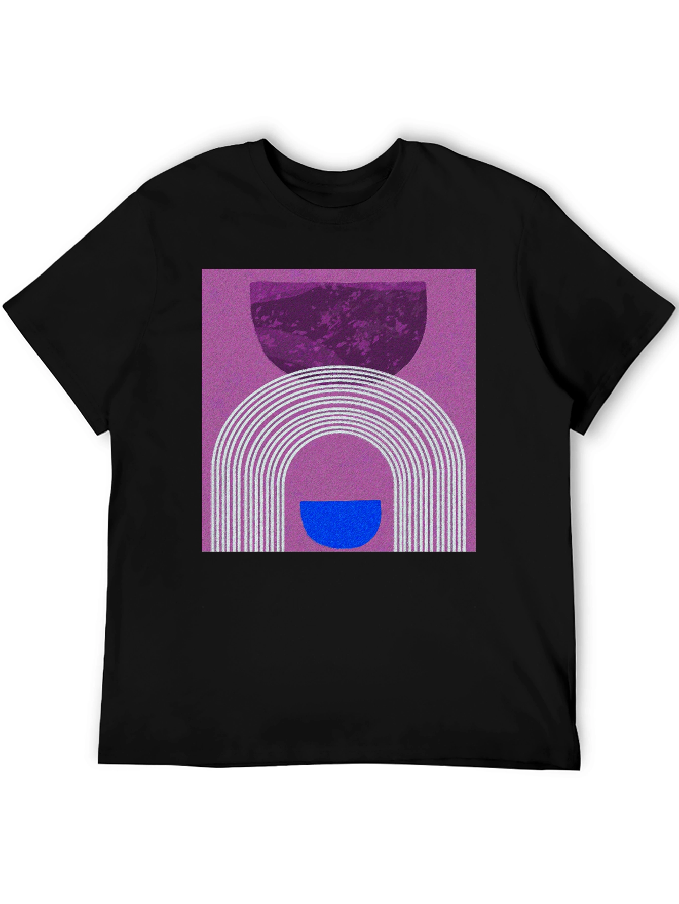 Abstract Graphic T-Shirt - Modern Artistic Design