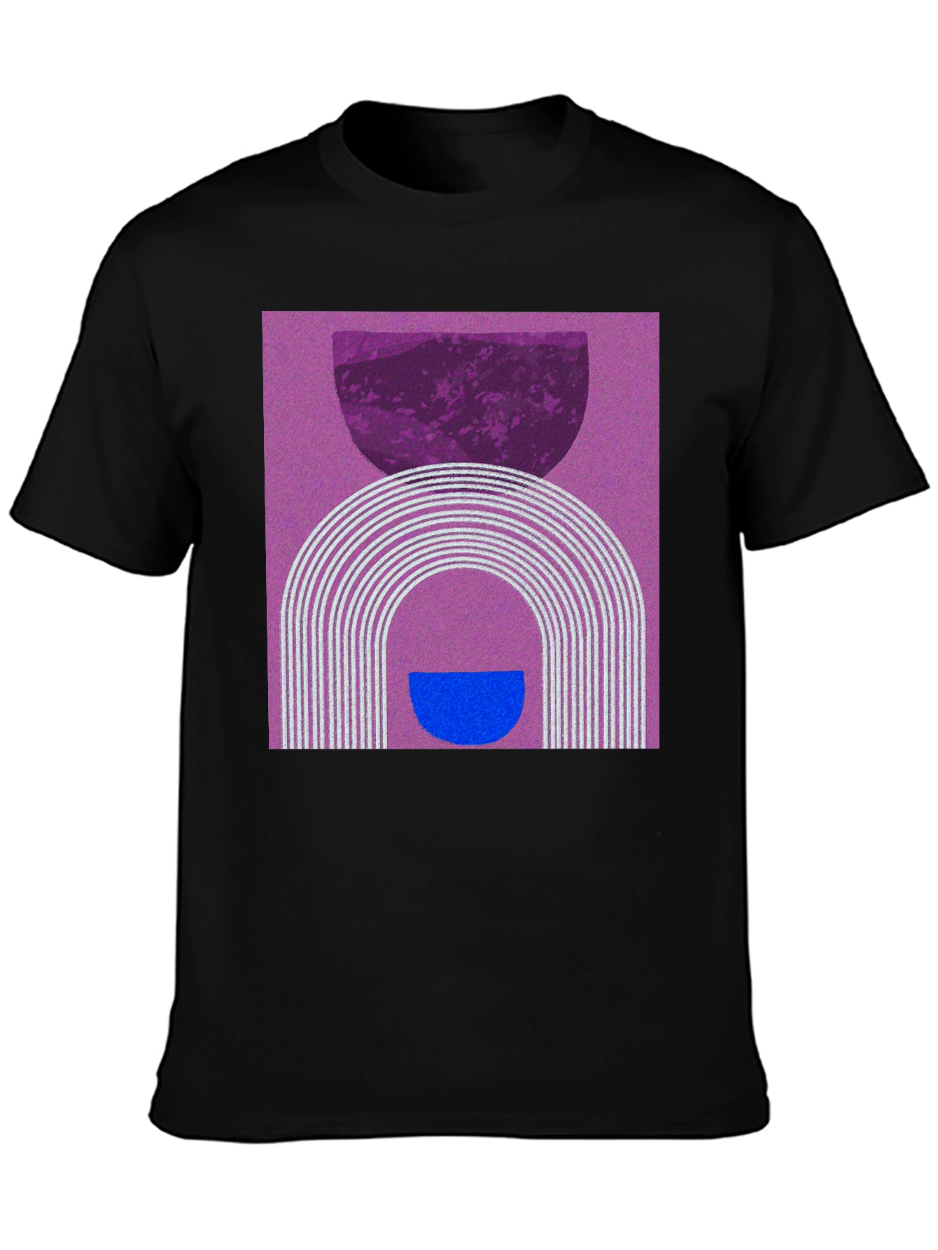 Abstract Graphic T-Shirt - Modern Artistic Design