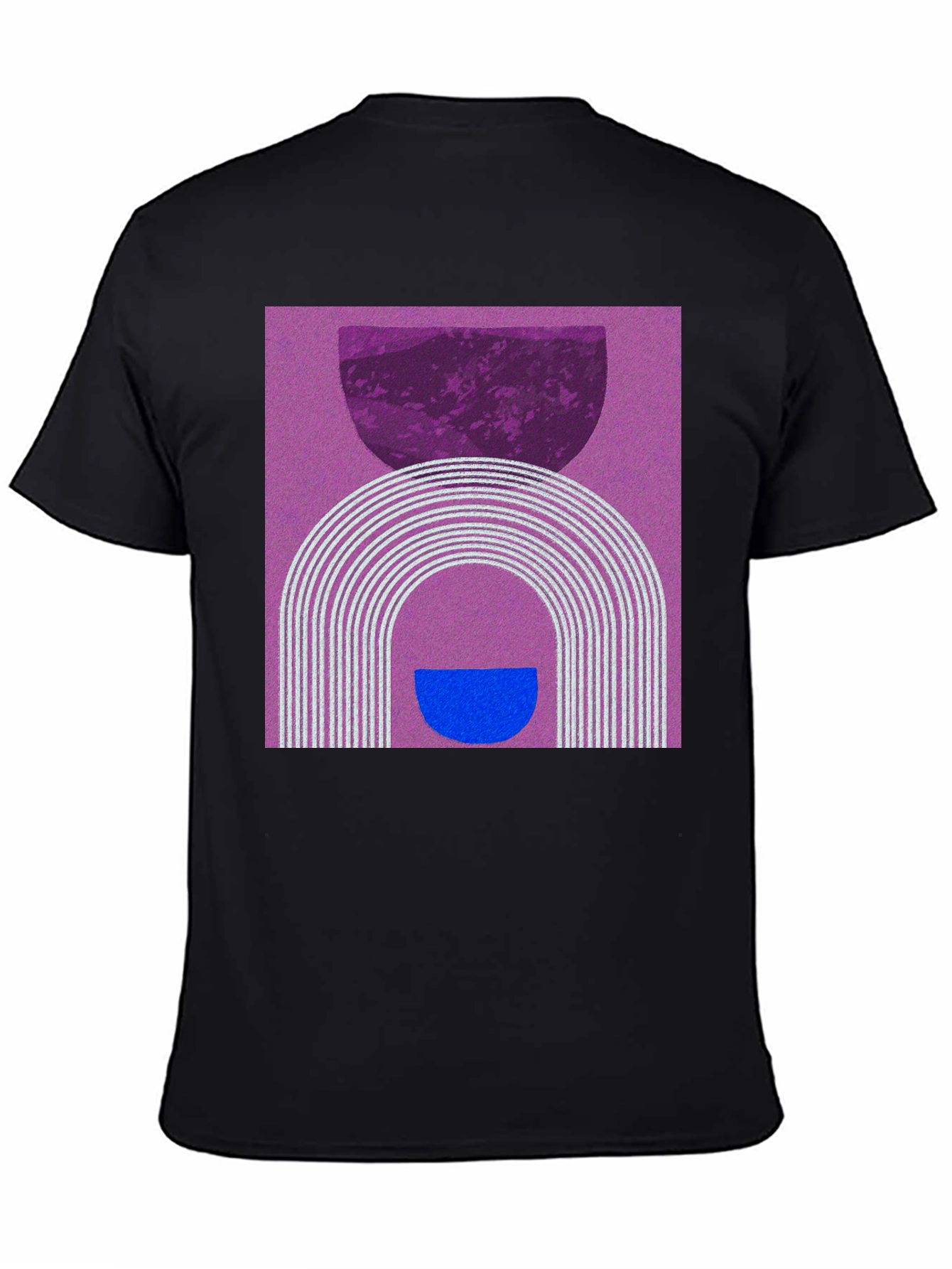 Abstract Graphic T-Shirt - Modern Artistic Design