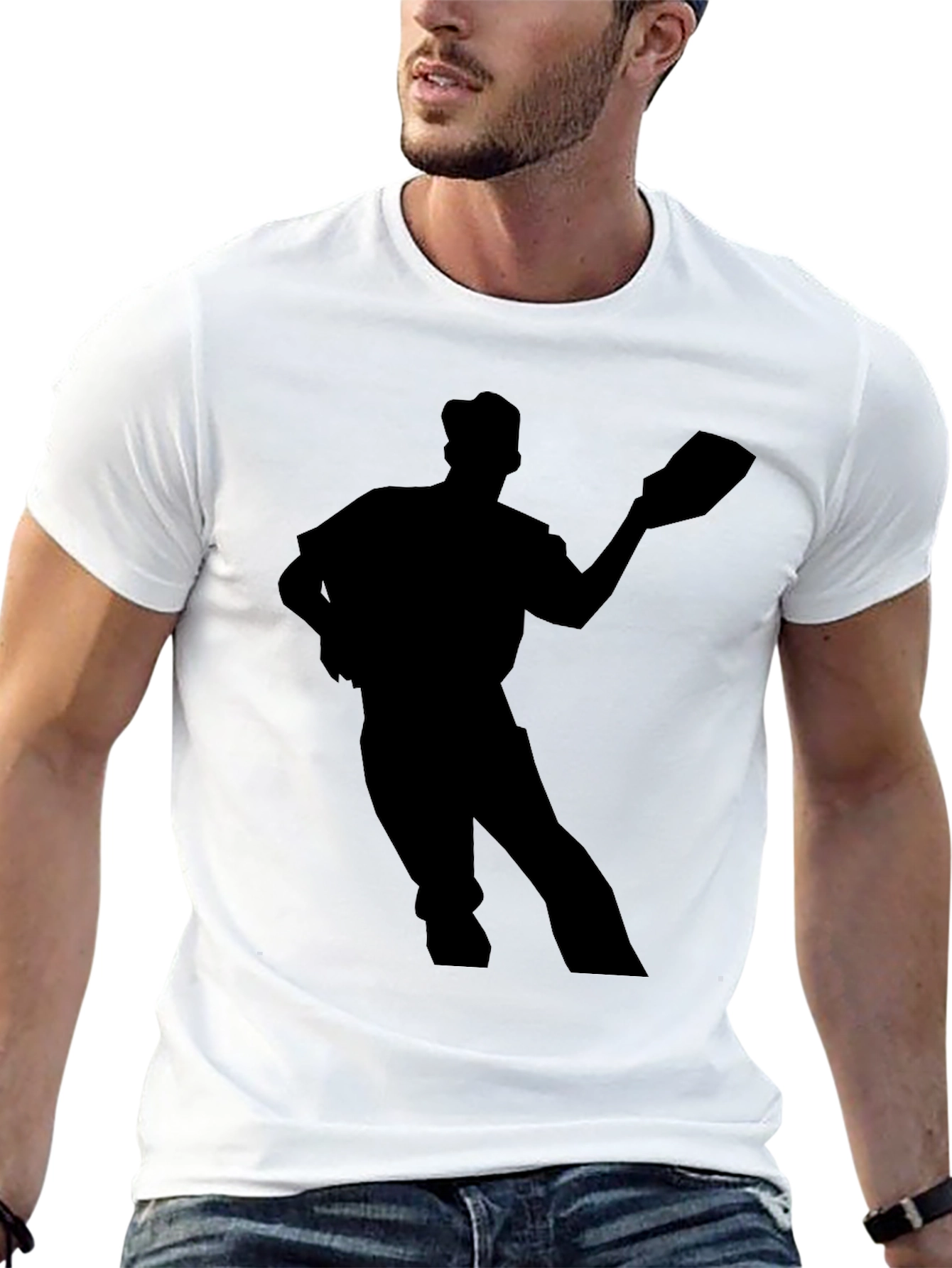 Silhouette Reader T-Shirt