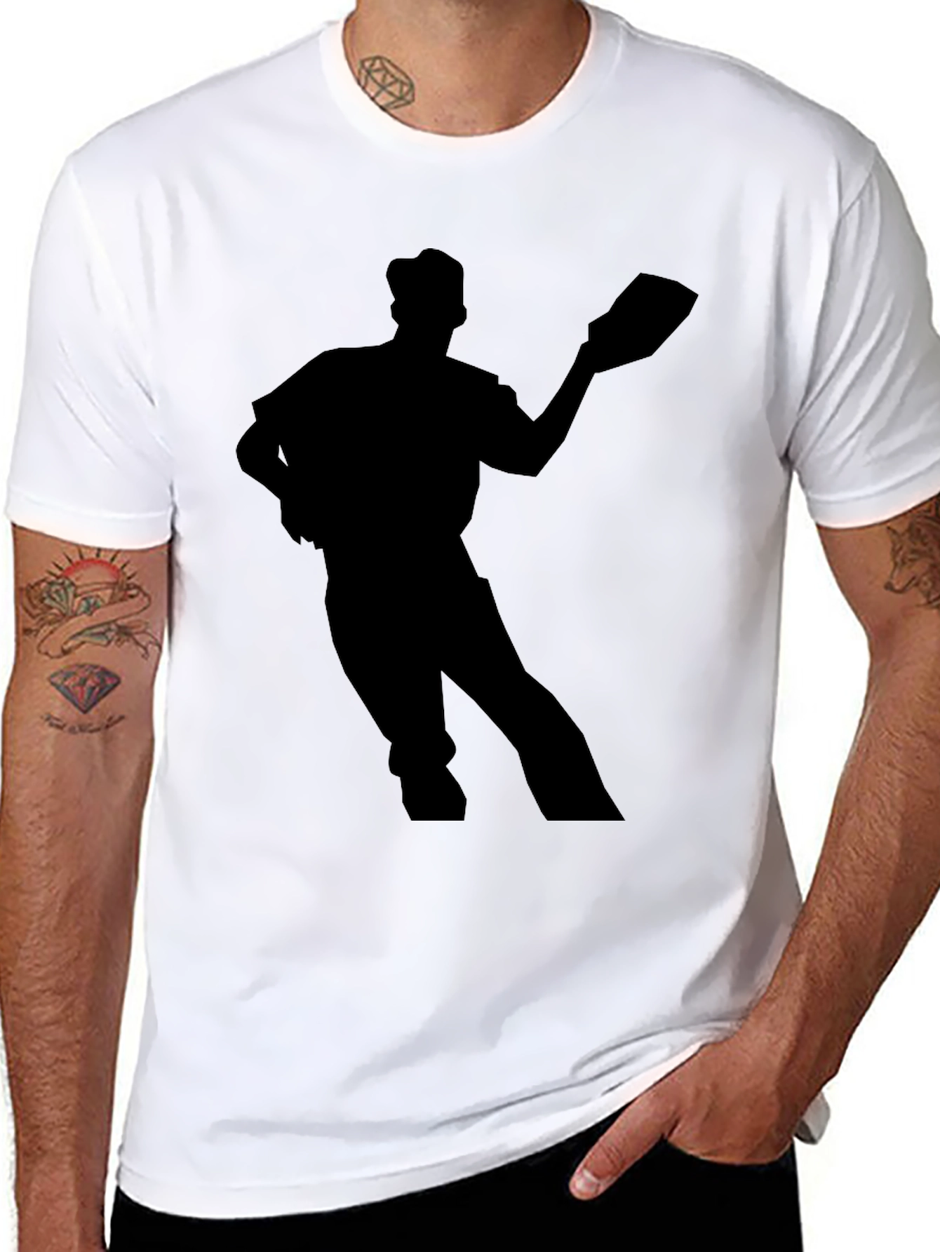 Silhouette Reader T-Shirt