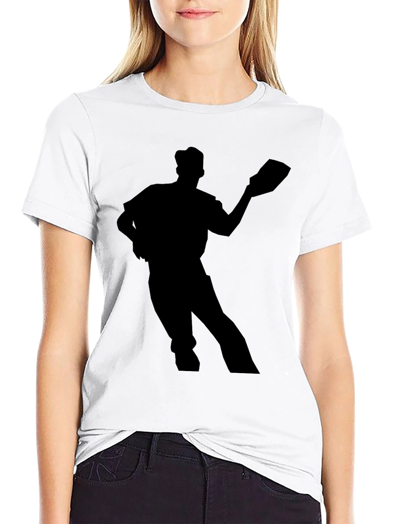 Silhouette Reader T-Shirt