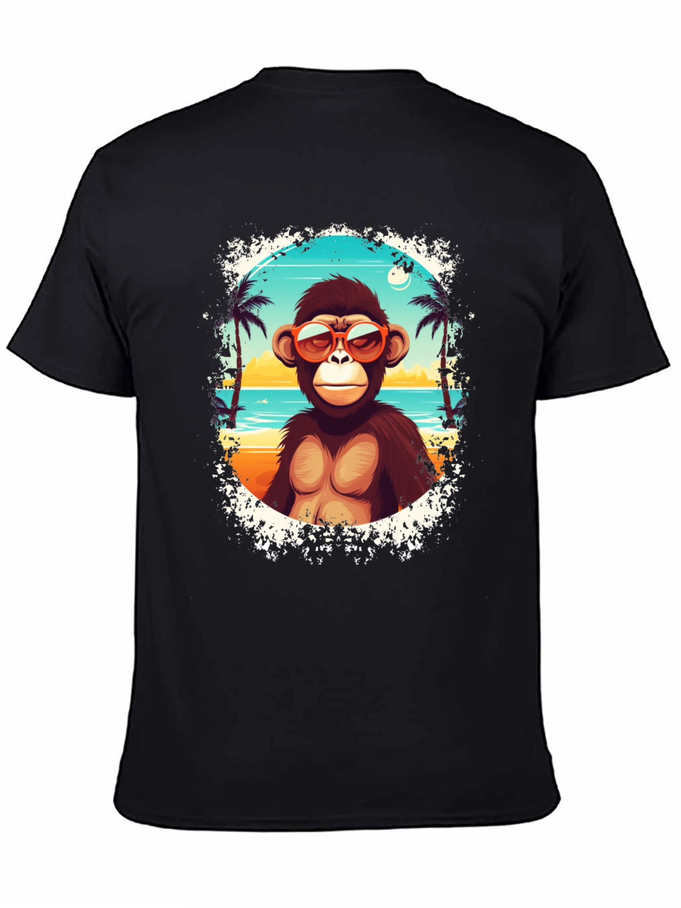 Monkey Beach Vibes Graphic T-Shirt