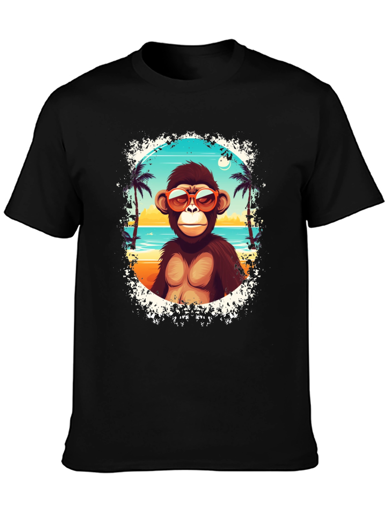 Monkey Beach Vibes Graphic T-Shirt