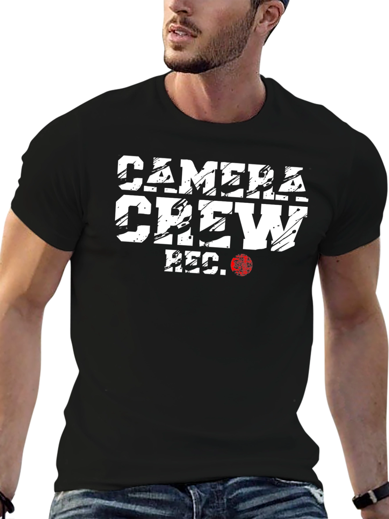 Camera Crew T-Shirt - Black