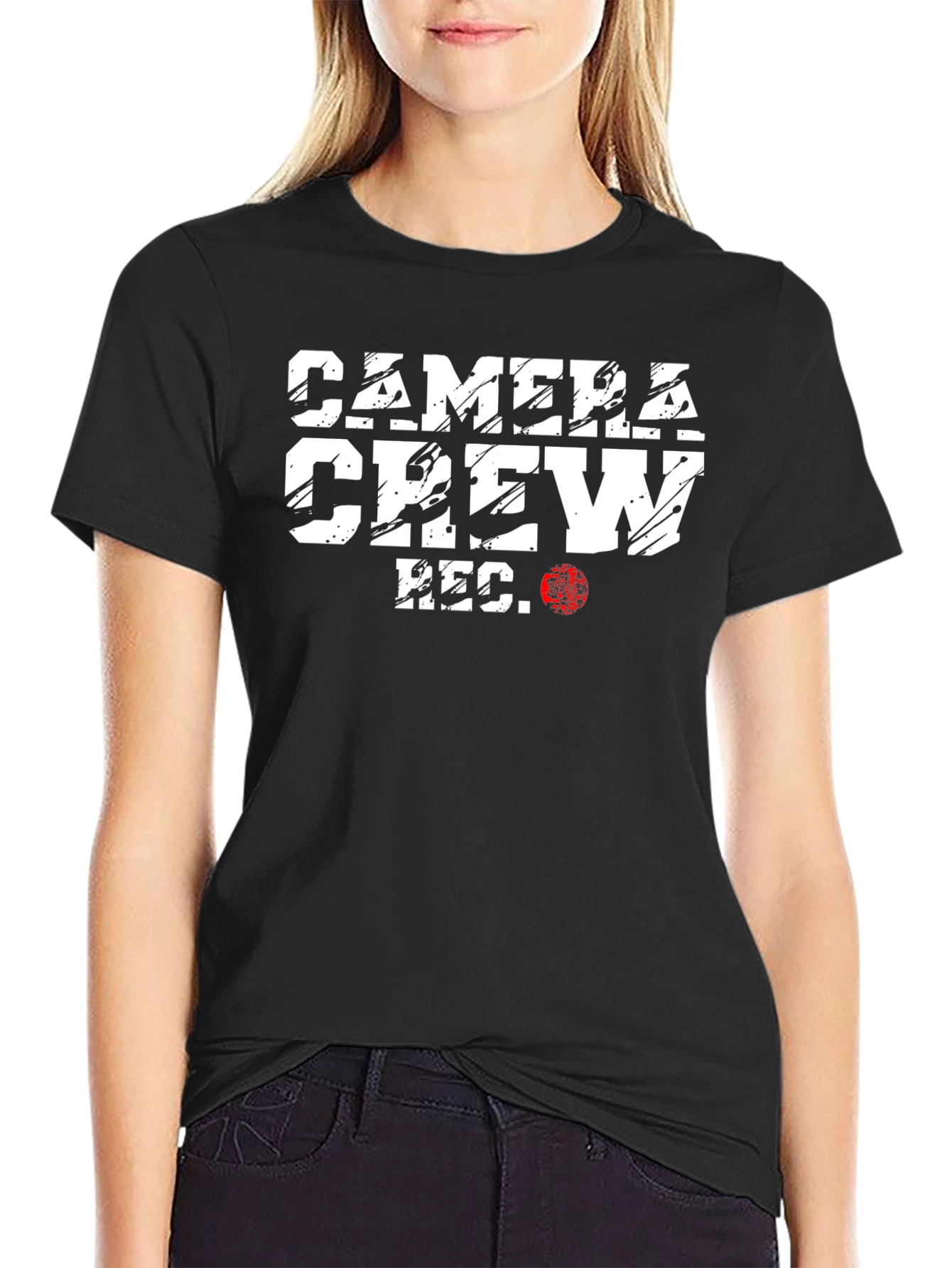Camera Crew T-Shirt - Black