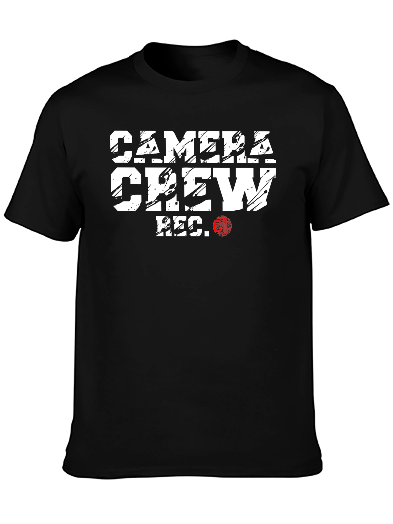 Camera Crew T-Shirt - Black