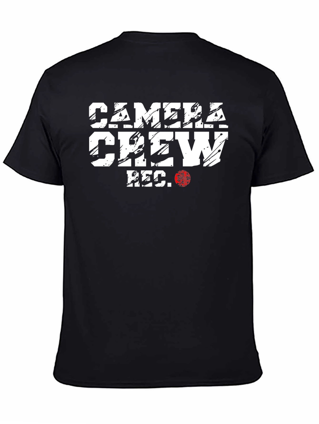 Camera Crew T-Shirt - Black