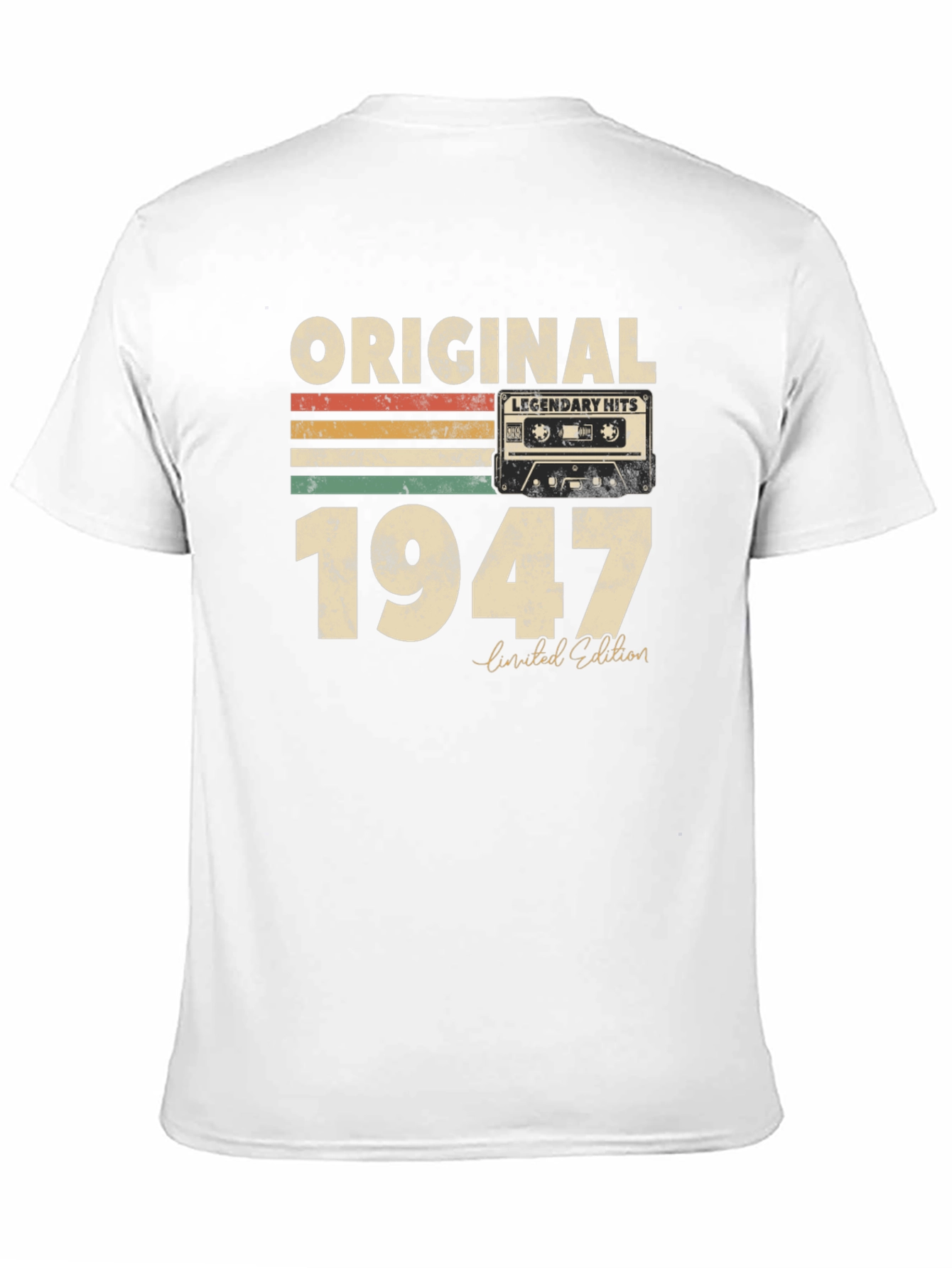 Original 1947 Limited Edition Cassette Tape T-Shirt
