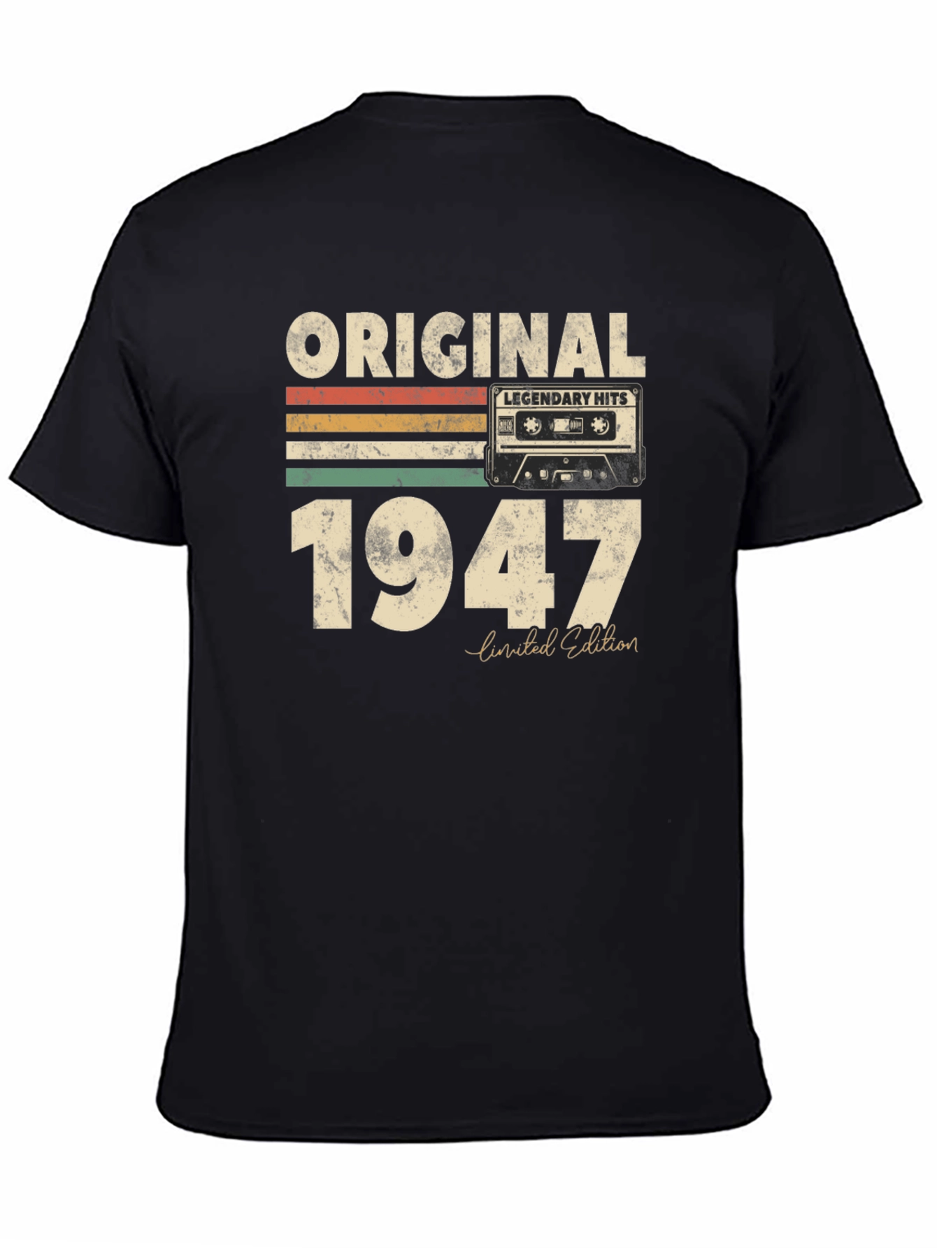 Original 1947 Limited Edition Cassette Tape T-Shirt