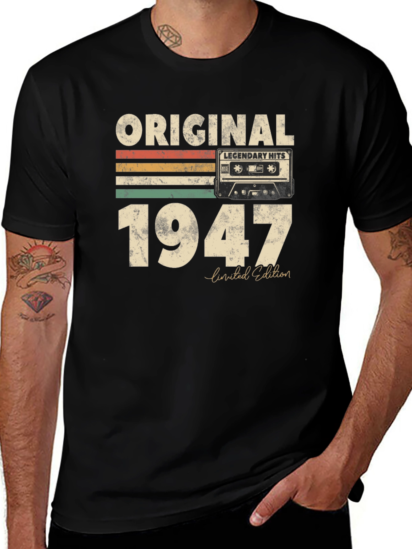 Original 1947 Limited Edition Cassette Tape T-Shirt