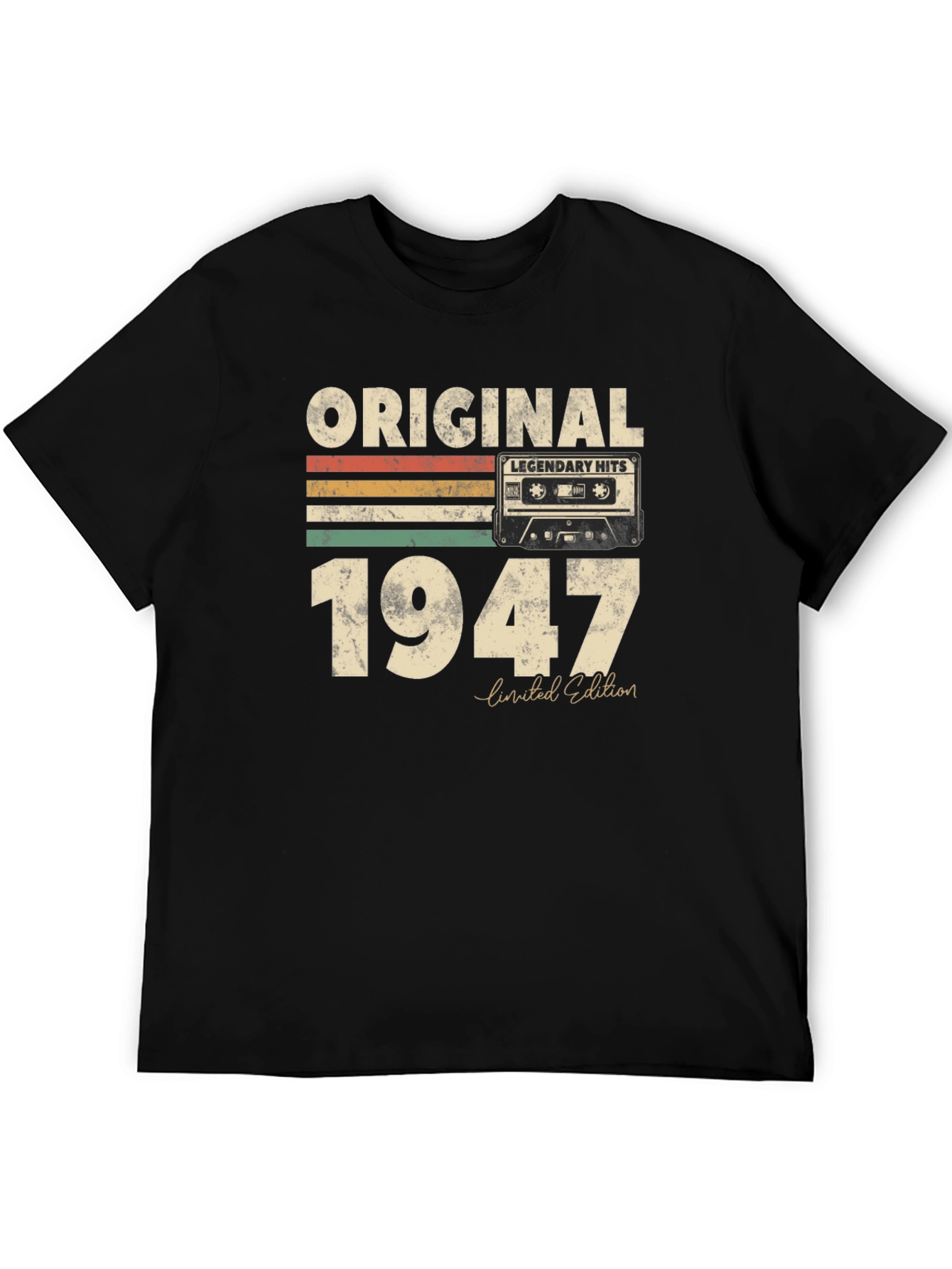Original 1947 Limited Edition Cassette Tape T-Shirt