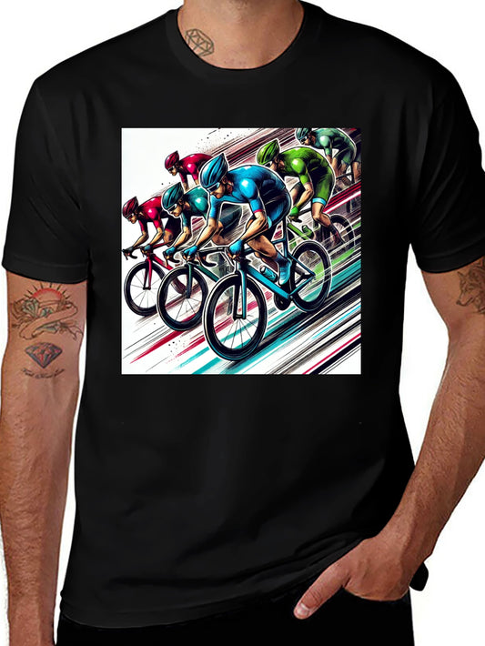 Cycling Team Graphic Tee - Ride in Style!