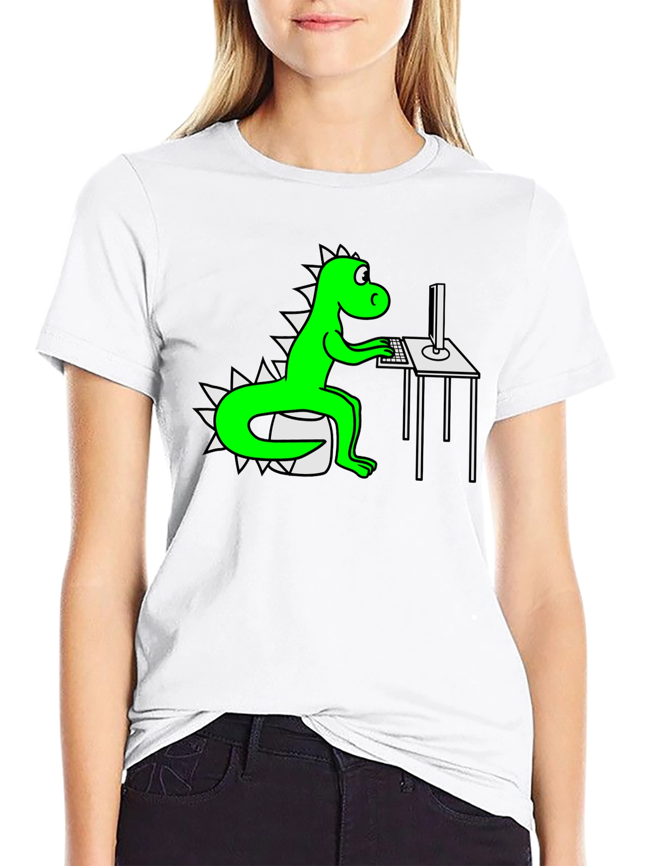 Dinosaur Programmer T-Shirt