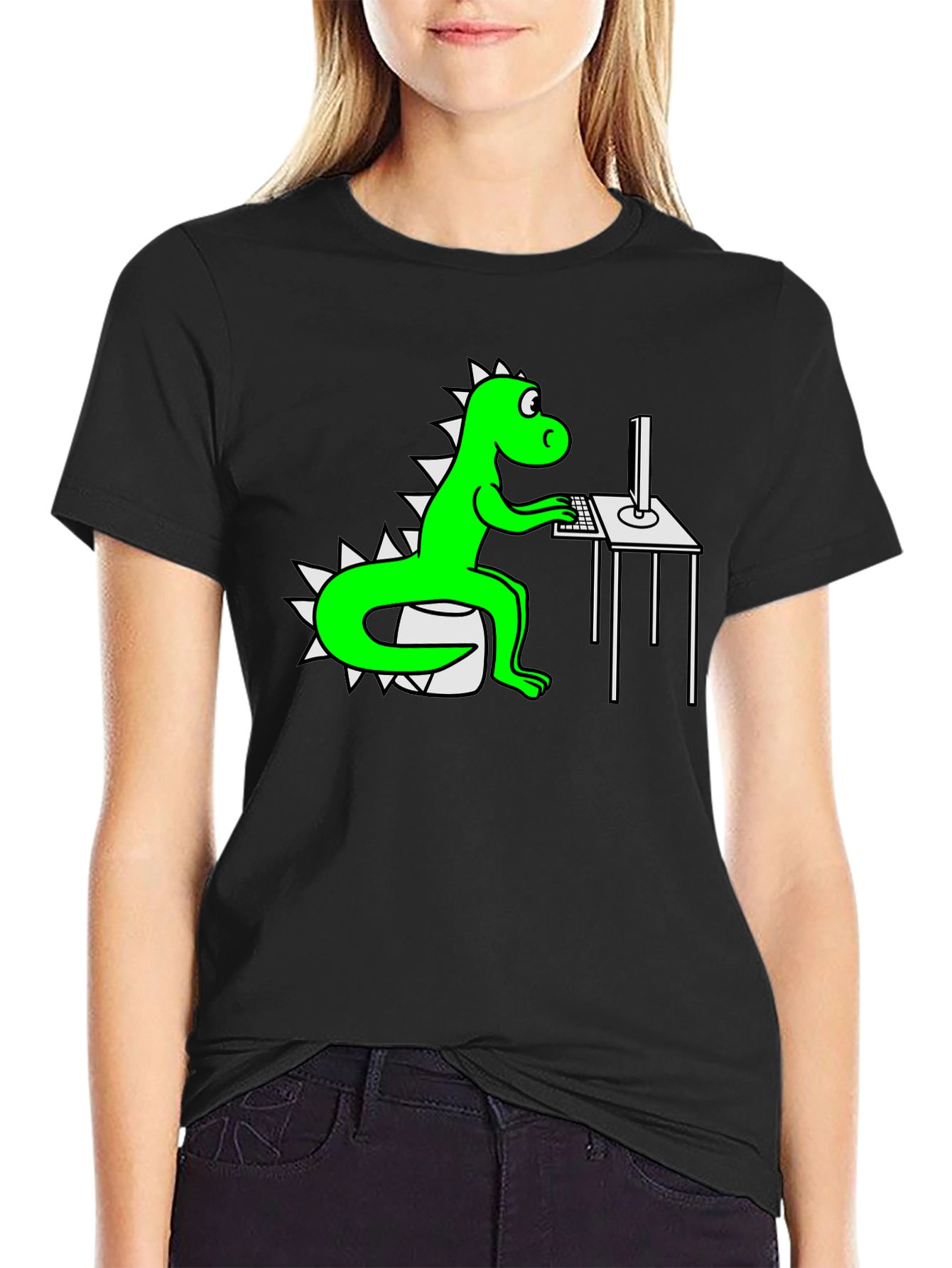 Dinosaur Programmer T-Shirt