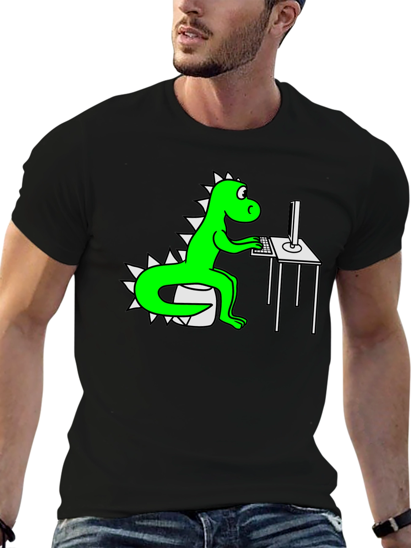 Dinosaur Programmer T-Shirt