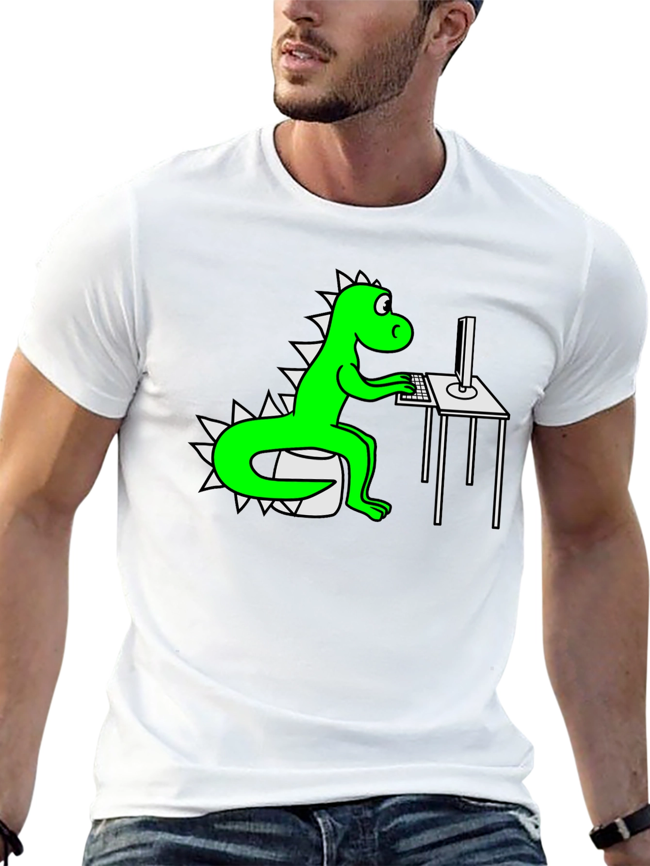 Dinosaur Programmer T-Shirt
