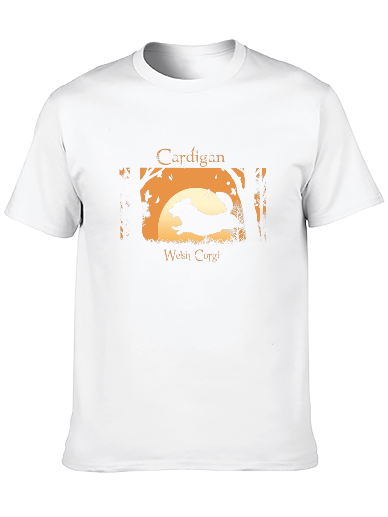 Cardigan Welsh Corgi Silhouette T-Shirt