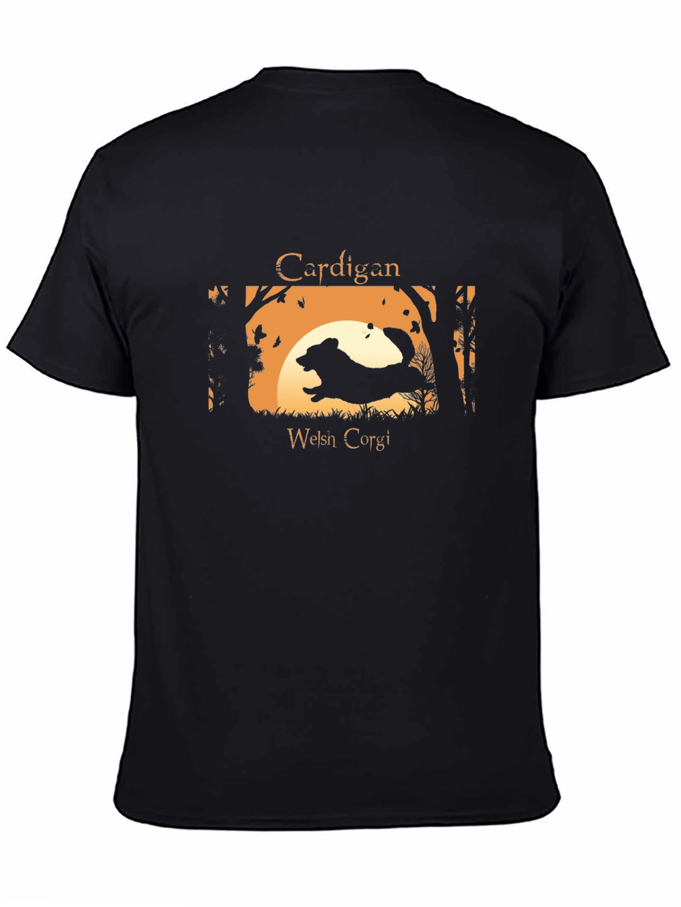 Cardigan Welsh Corgi Silhouette T-Shirt