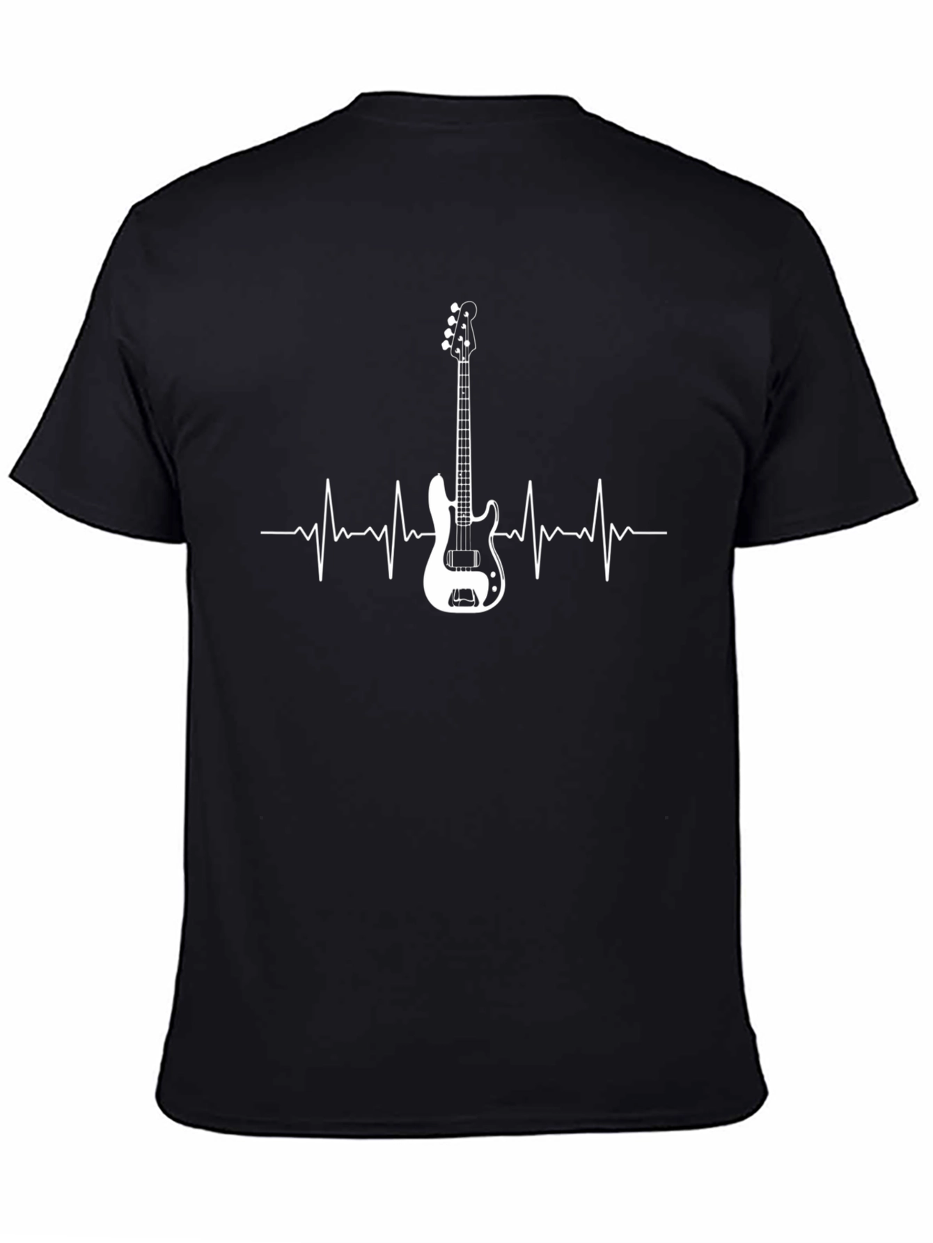 Bass Guitar Heartbeat T-Shirt