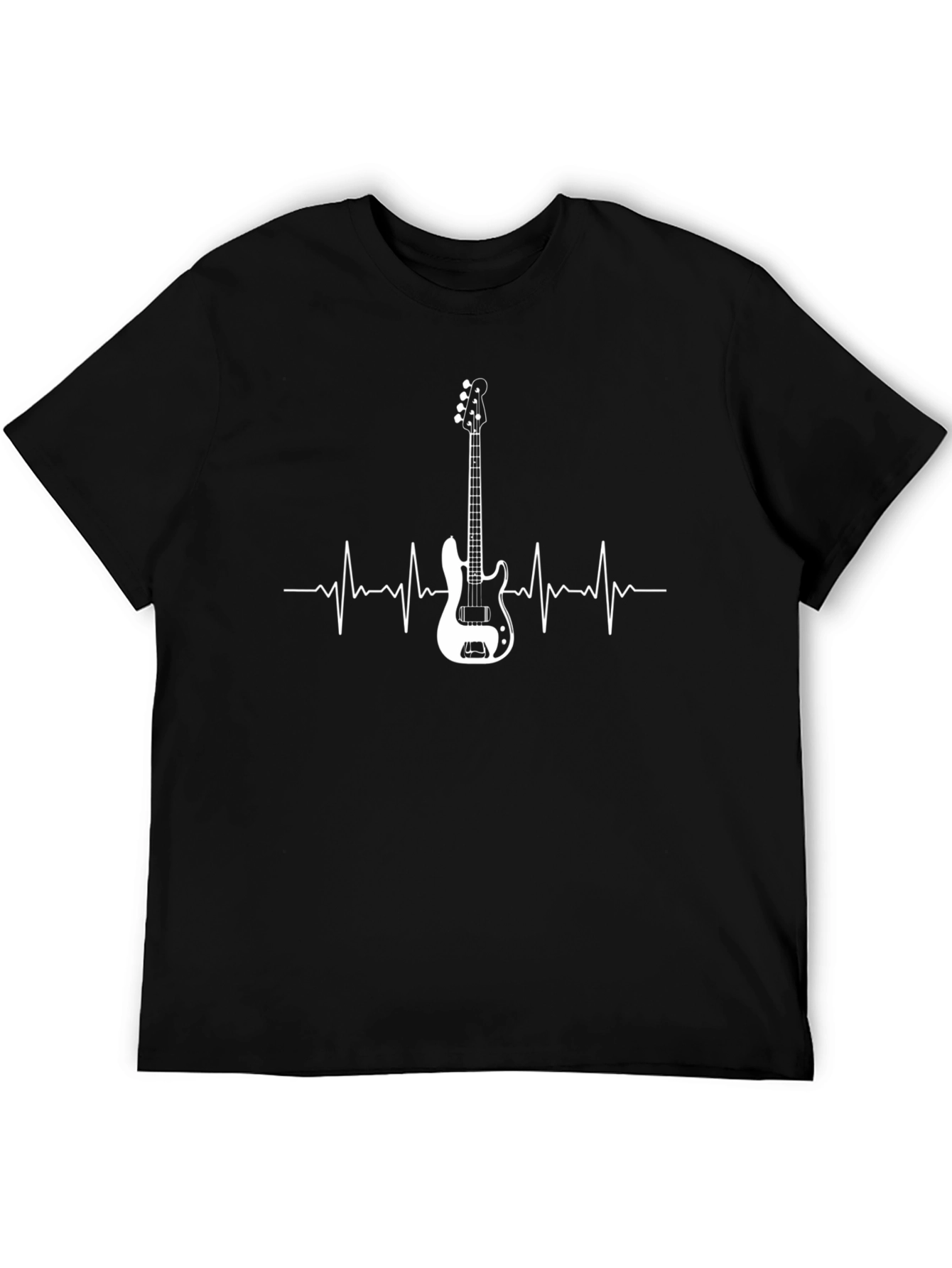 Bass Guitar Heartbeat T-Shirt