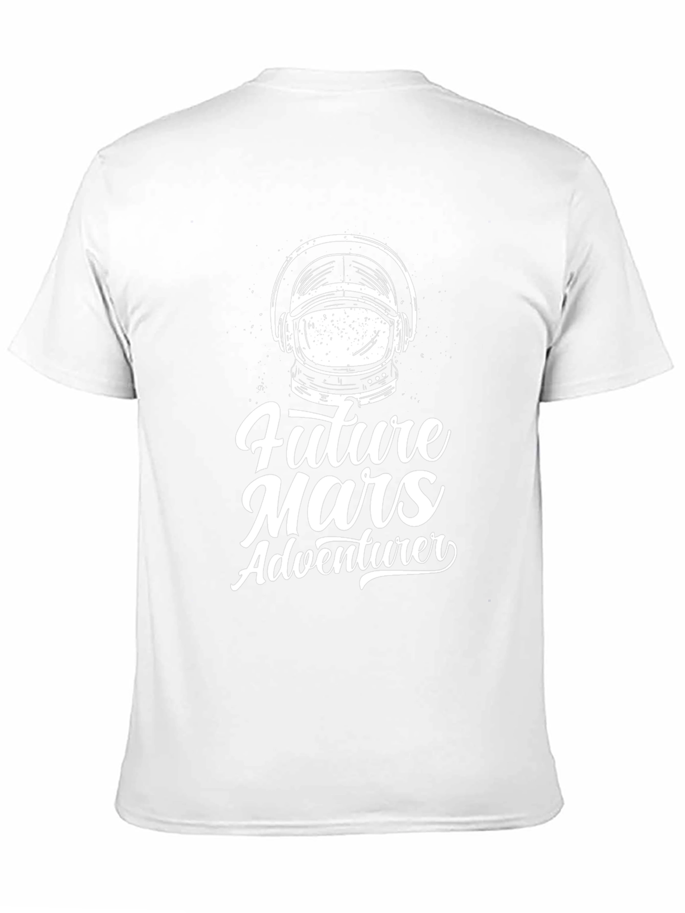 Future Mars Adventurer Black Graphic T-Shirt