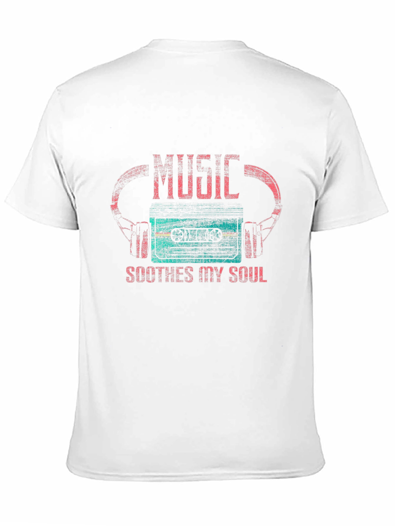 Music Soothes Soul Graphic T-Shirt