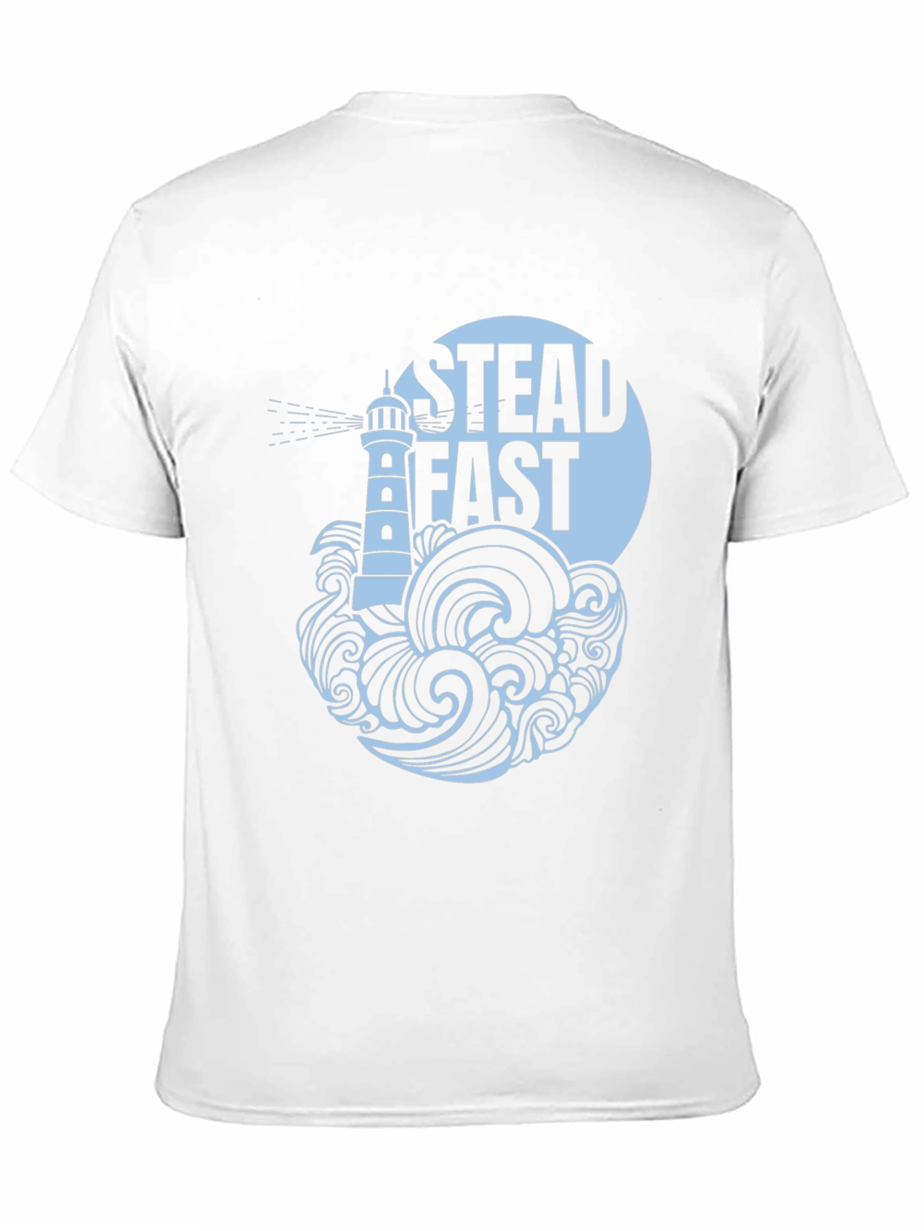 Steadfast Lighthouse Graphic Tee - Mens Black T-Shirt