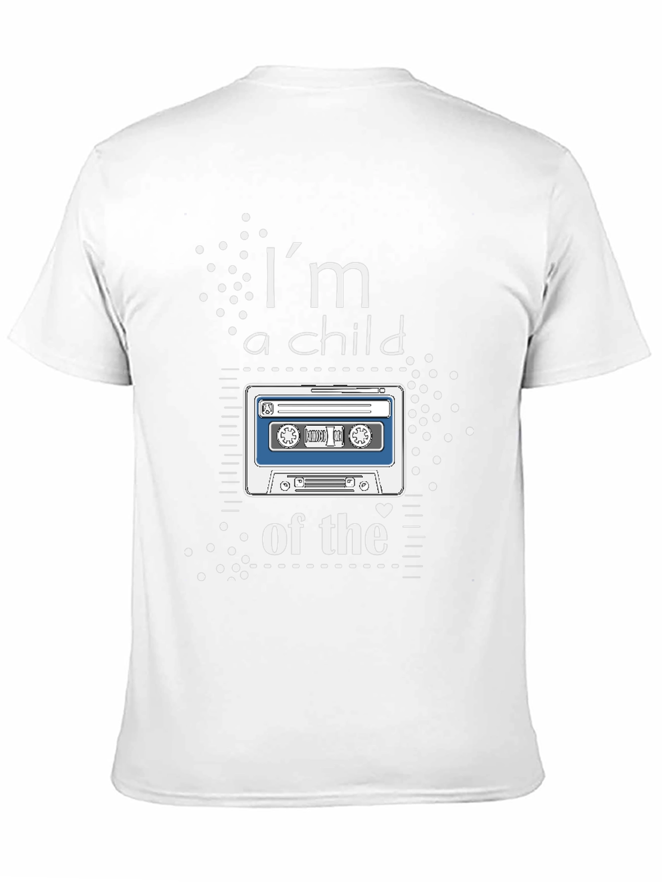 Im a Child of the 80s Cassette Tape T-Shirt