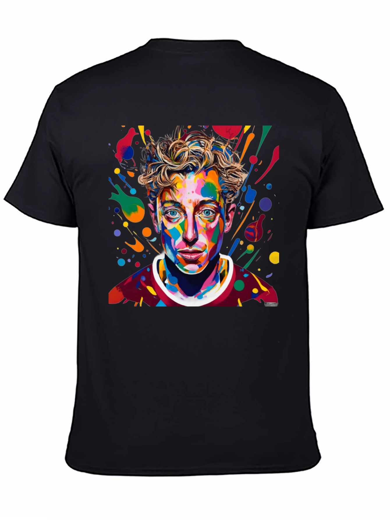 Abstract Art Portrait Graphic T-Shirt
