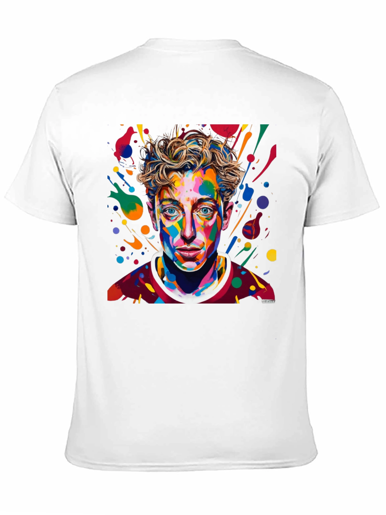Abstract Art Portrait Graphic T-Shirt