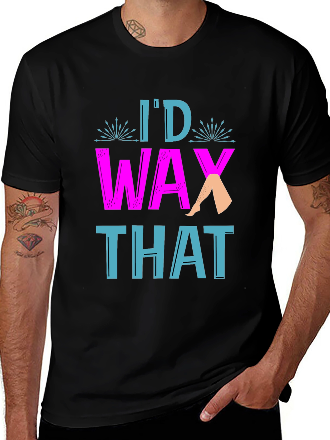 Id Wax That Graphic Tee - Funny Esthetician T-Shirt