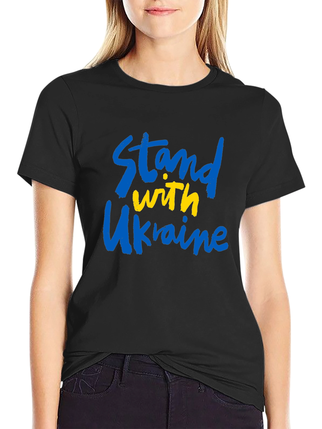 Stand with Ukraine Graphic T-Shirt
