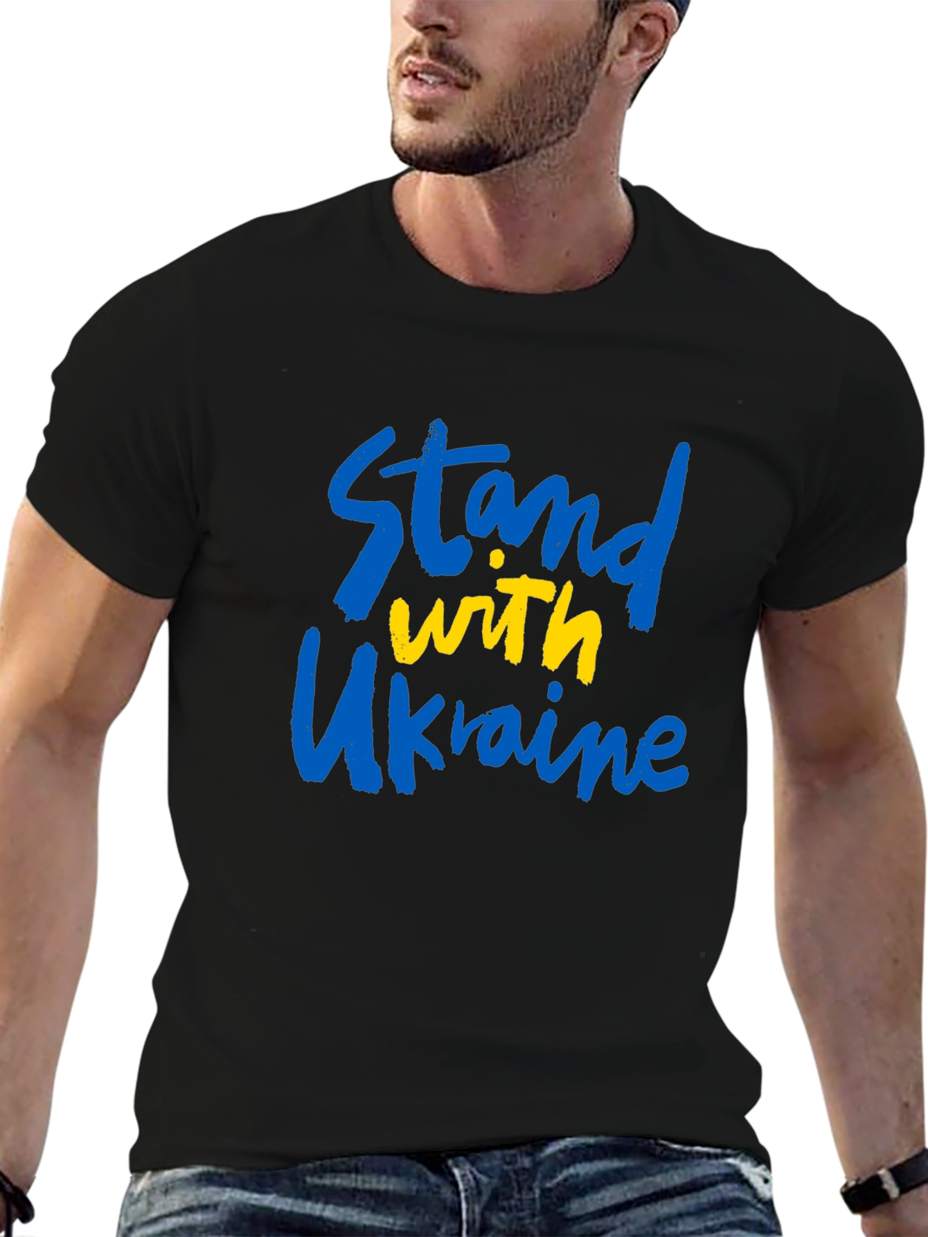 Stand with Ukraine Graphic T-Shirt