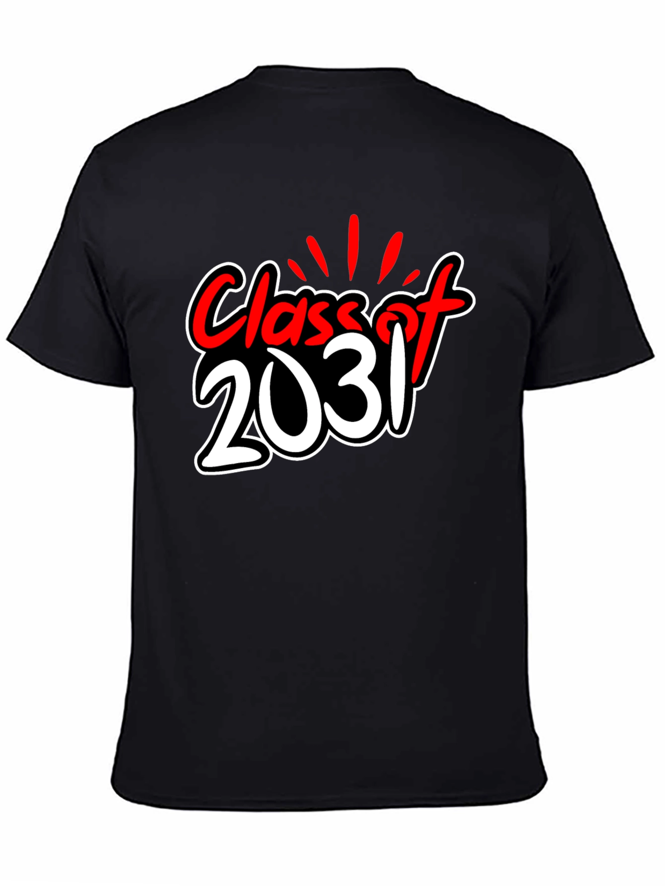 Class of 2031 Graphic Tee - Graduation Year T-Shirt