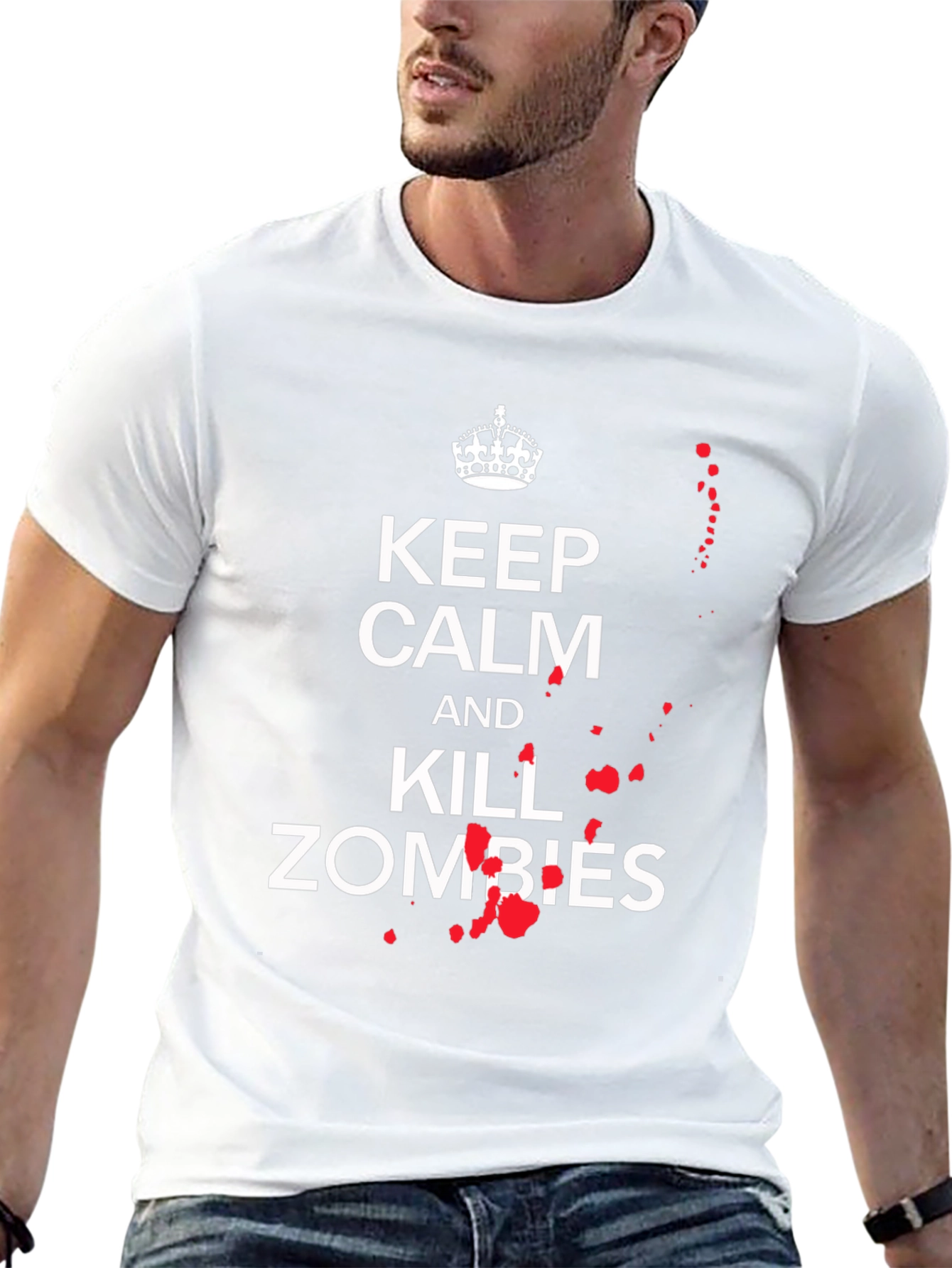 Keep Calm and Kill Zombies T-Shirt