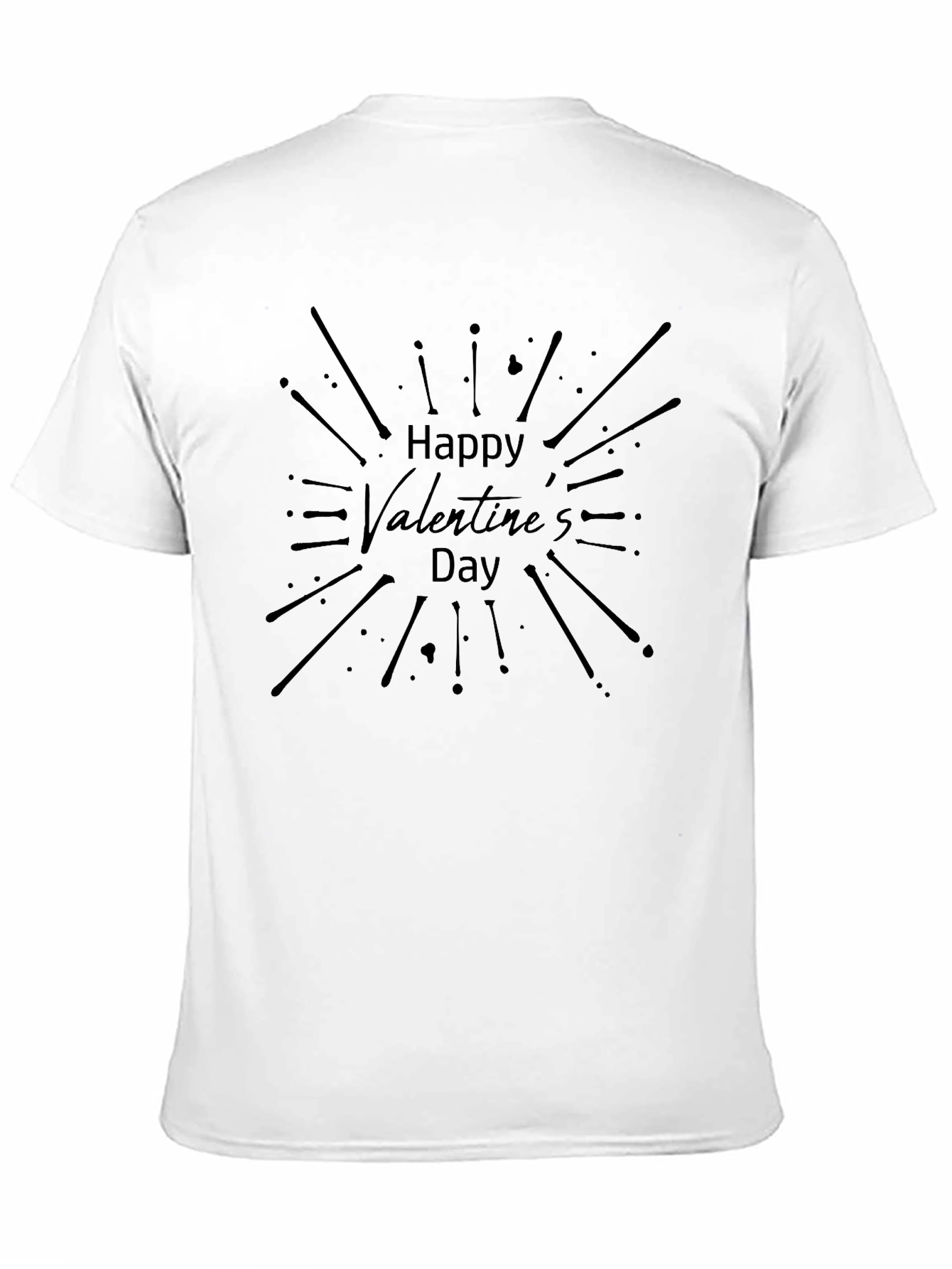 Happy Valentines Day Graphic T-Shirt