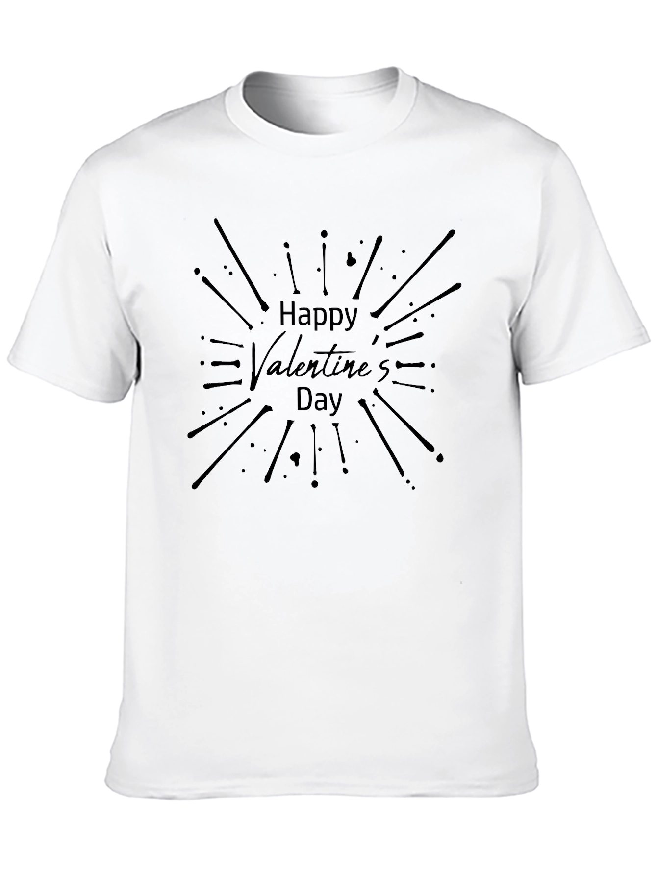 Happy Valentines Day Graphic T-Shirt