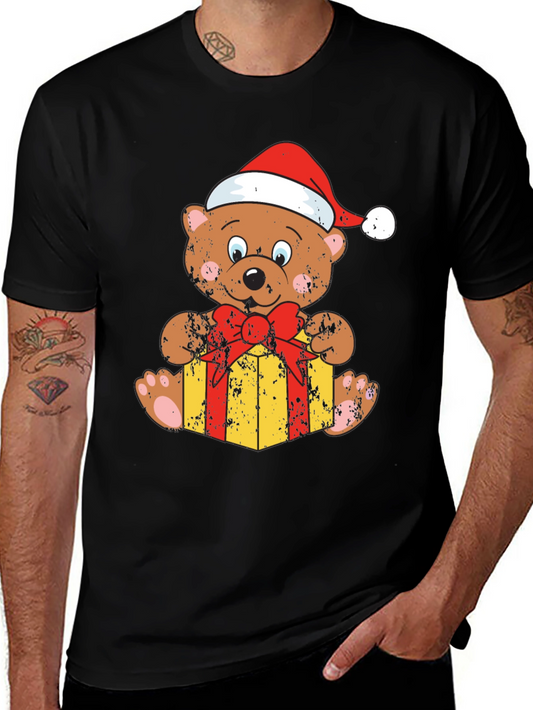 Christmas Teddy Bear T-Shirt - Holiday Gift