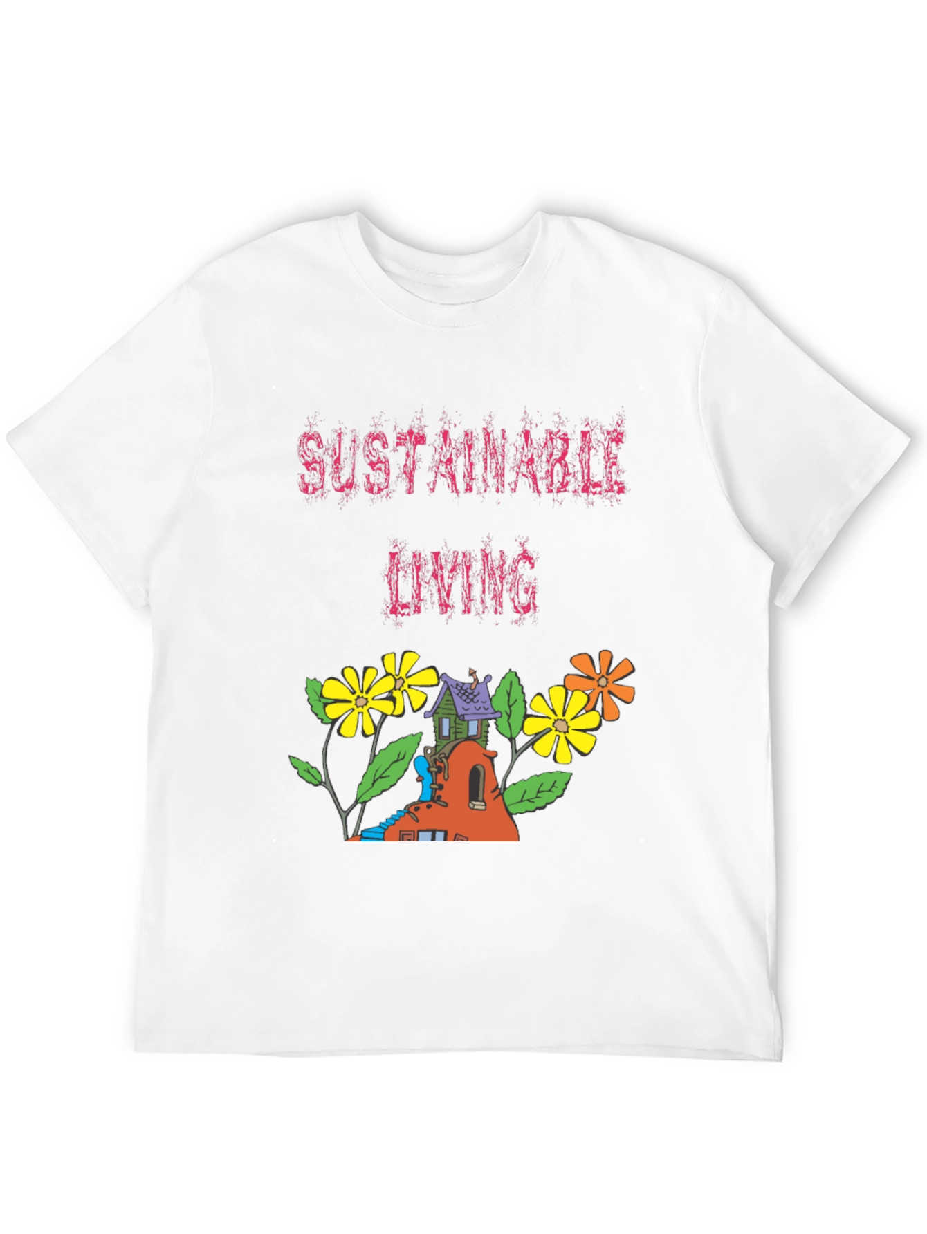 Sustainable Living Graphic Tee