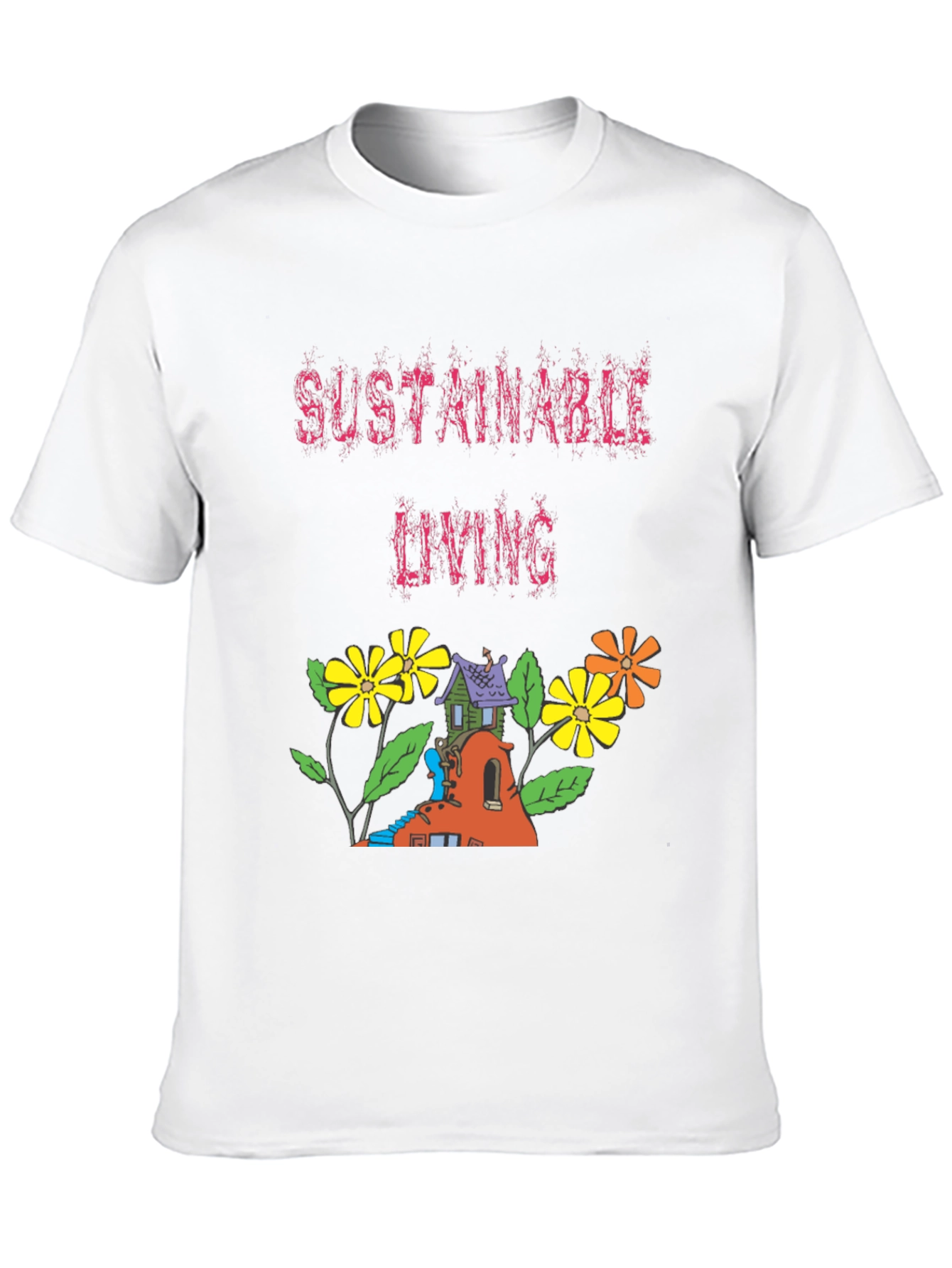 Sustainable Living Graphic Tee