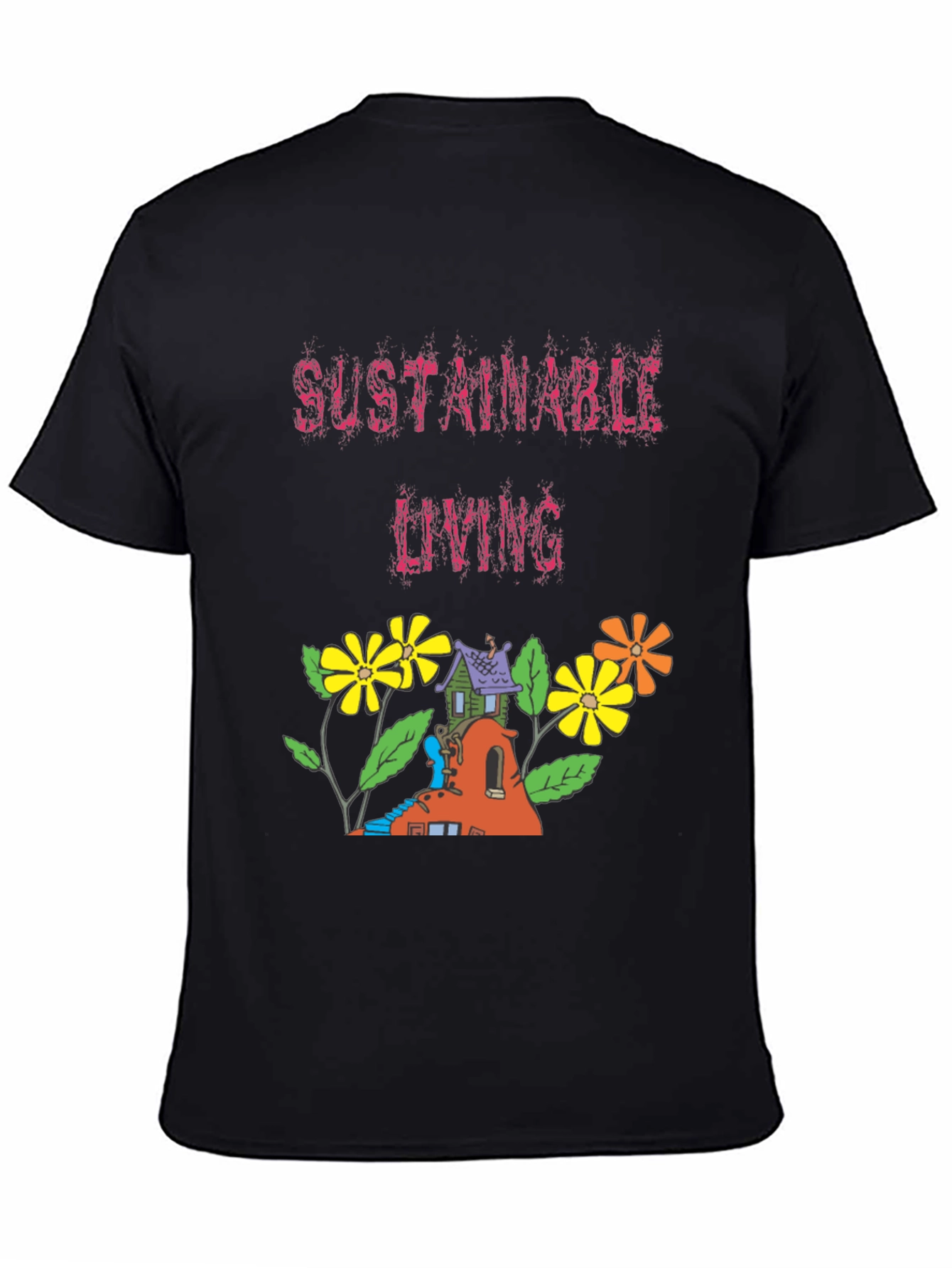 Sustainable Living Graphic Tee