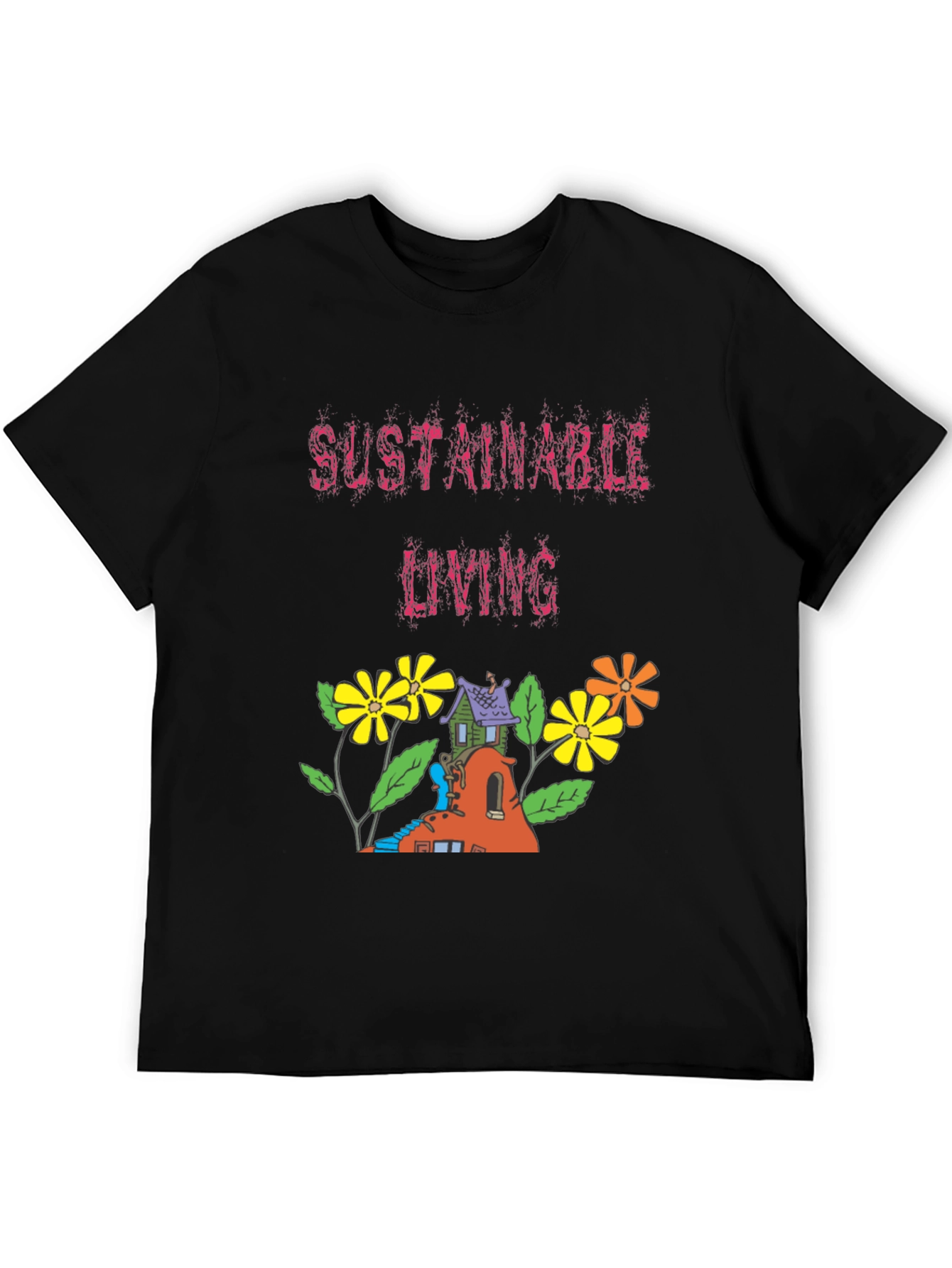 Sustainable Living Graphic Tee