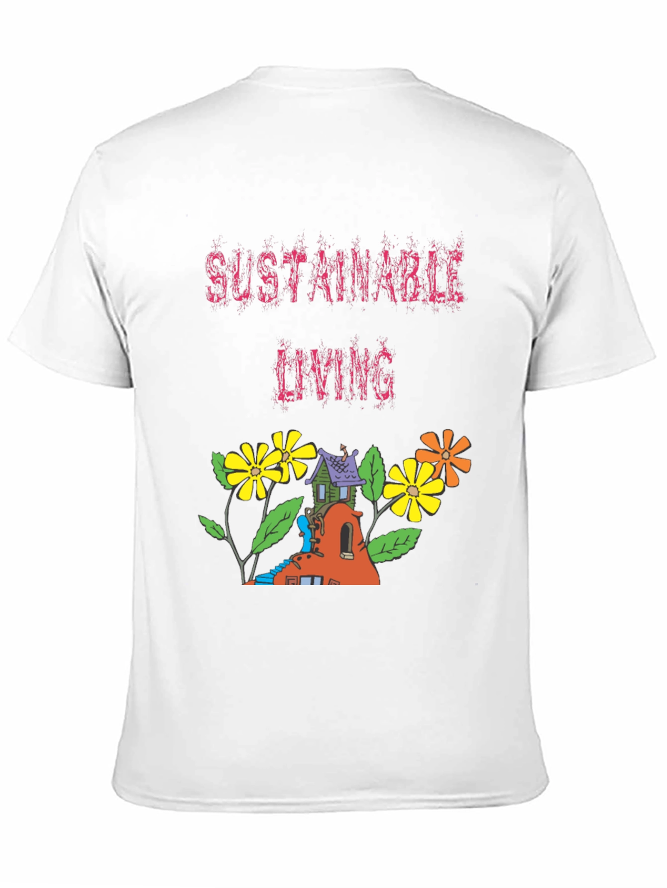 Sustainable Living Graphic Tee