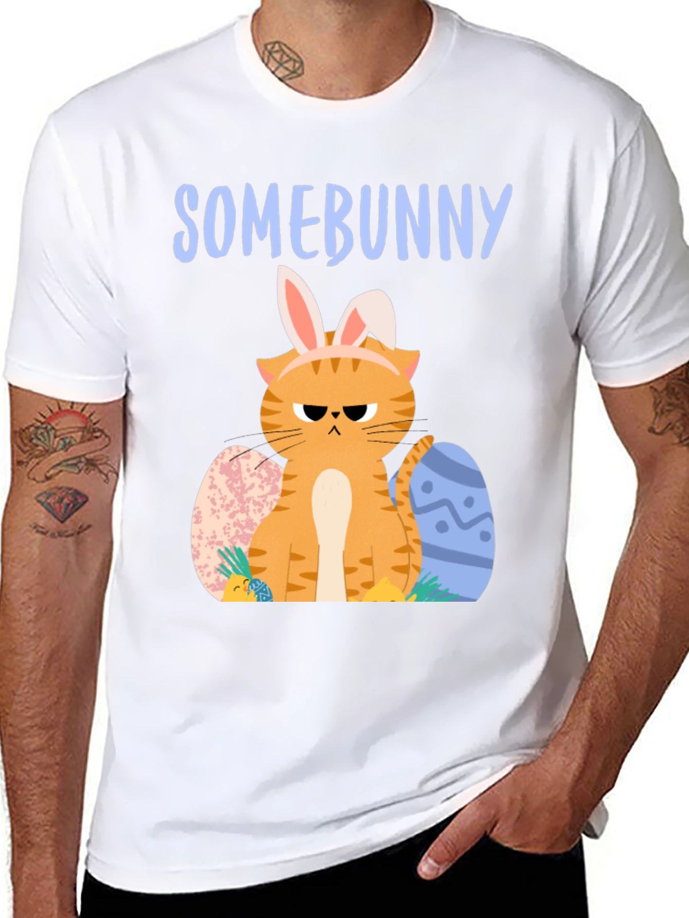 Somebunny Grumpy Cat Easter T-Shirt